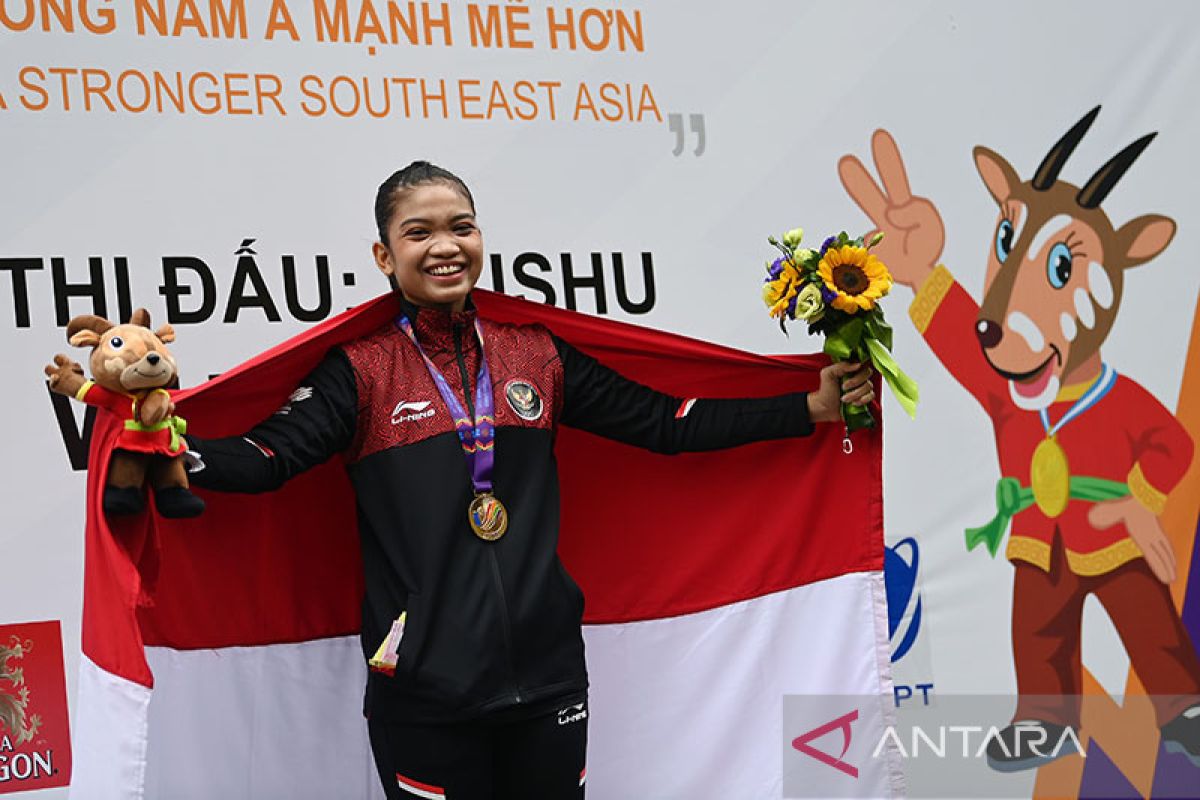 Alisya Mellynmar persembahkan emas pertama wushu