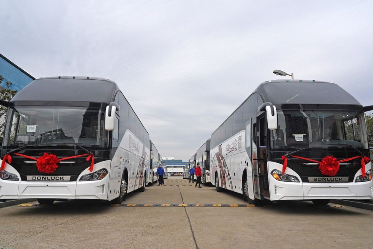 Produsen bus China perluas kehadirannya di pasar Timur Tengah