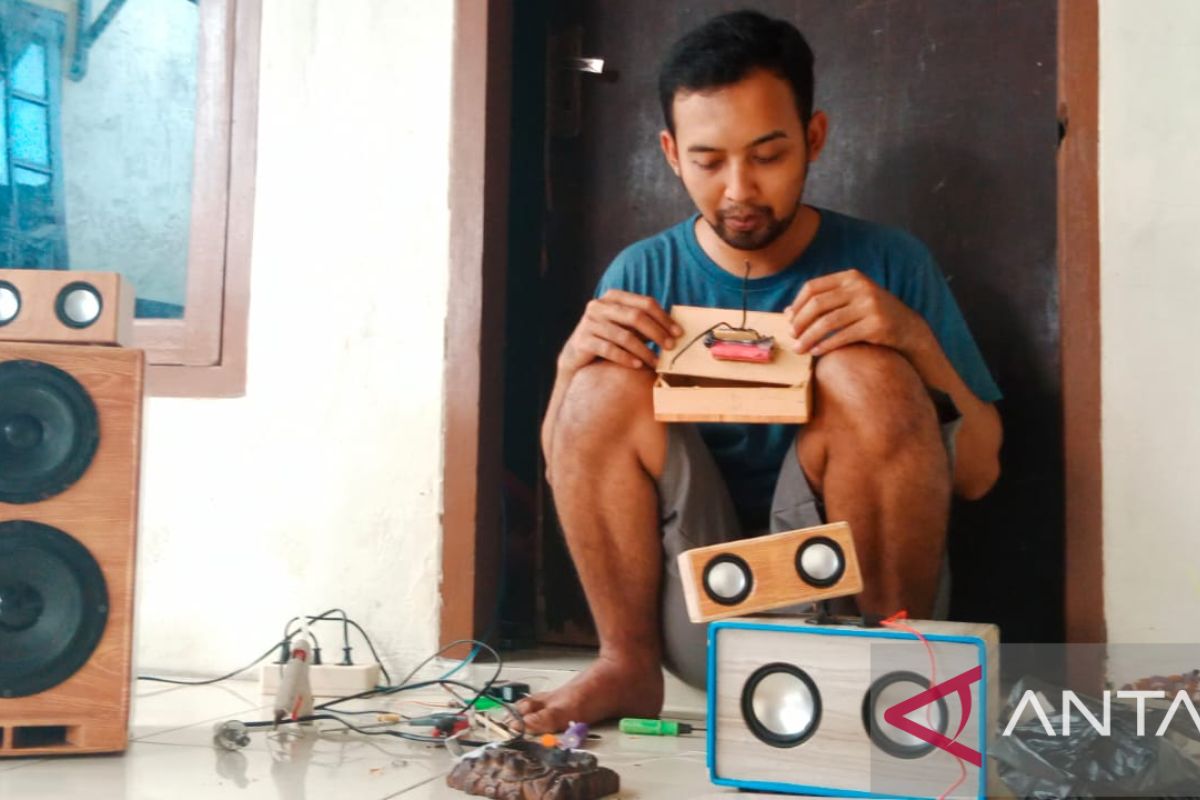 Ibnu Maliki, lulusan STM Rangkasbitung yang sukses berbisnis box speaker