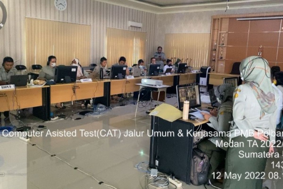 806 calon mahasiswa baru Polbangtan Medan ikuti seleksi CAT PMB