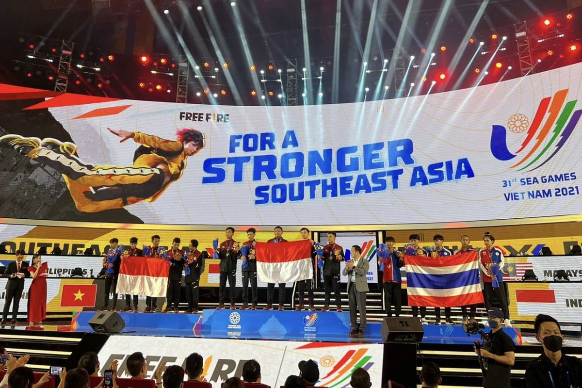 SEA Games: Tim Free Fire Indonesia sumbang emas dan perak