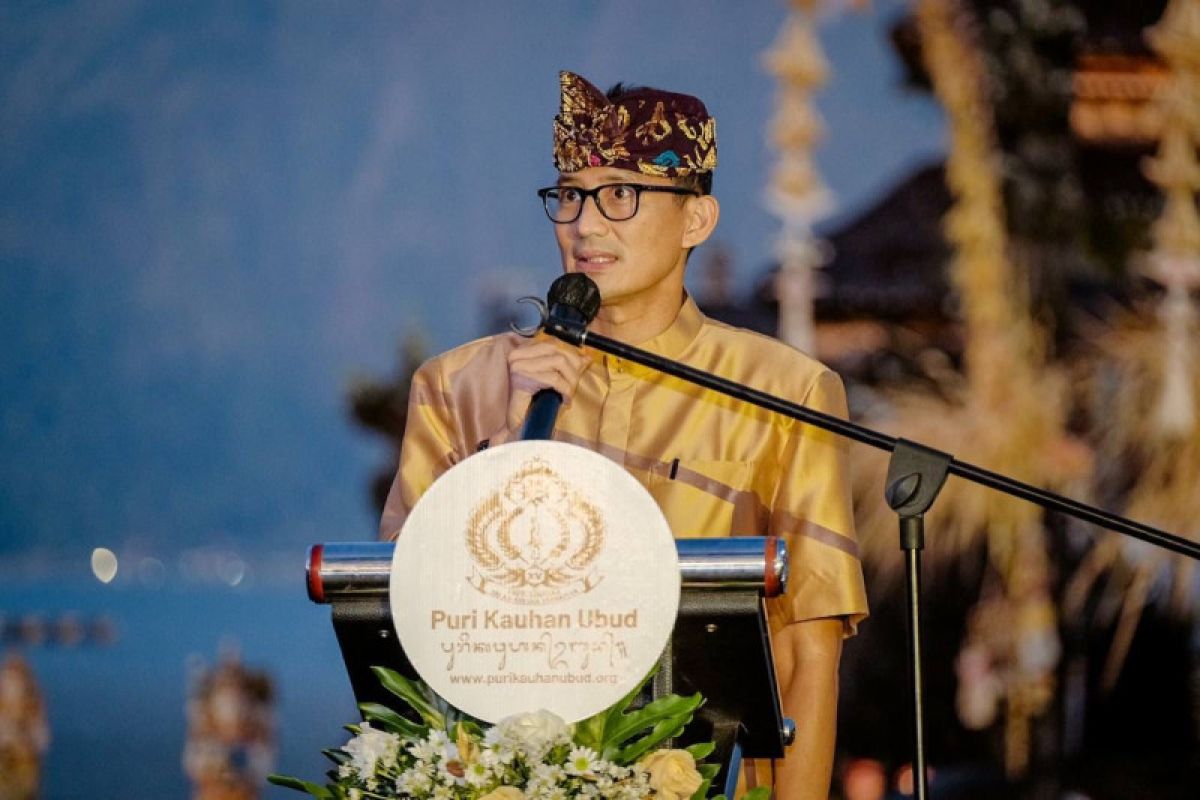 Sandiaga ingin pentas seni Saraswati Sewana di Bali diadakan tiap tahun