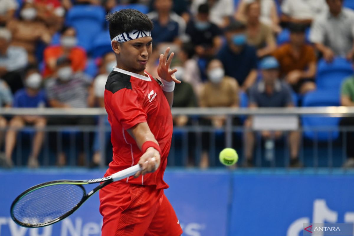 Tenis Indonesia berjuang pada empat nomor di SEA Games Vietnam