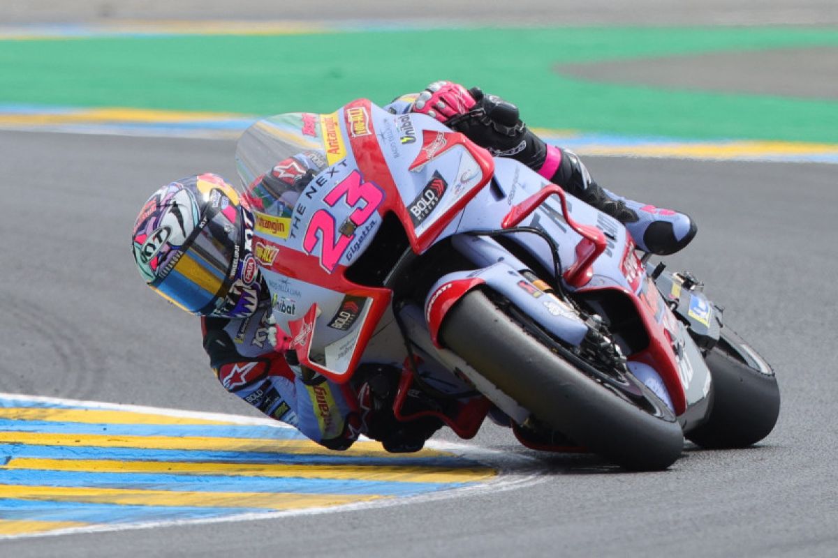 MotoGP - Bastianini raih kemenangan ketiga musim ini di Grand Prix Prancis