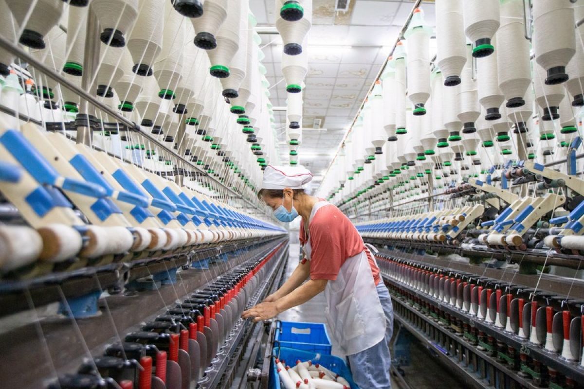 Ekspor tekstil-pakaian China naik 8,65 persen empat bulan pertama 2022