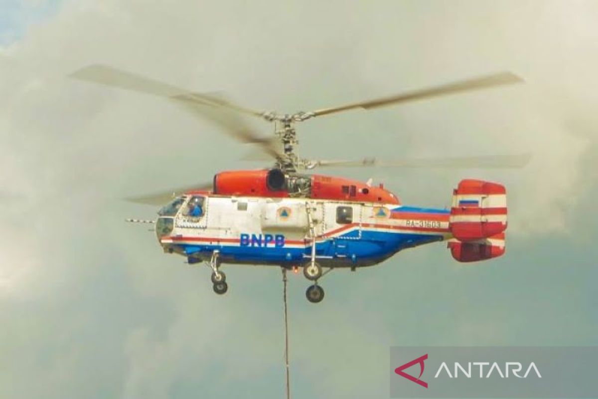 Riau peroleh tambahan bantuan helikopter untuk menanggulangi karhutla