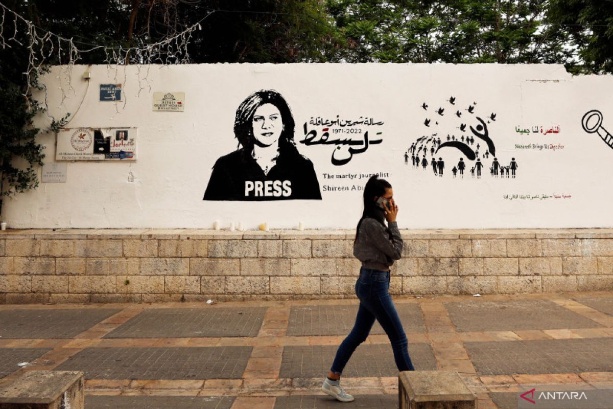 Jurnalis yang terbunuh Shireen Abu Akleh dihormati sebagai nama jalan