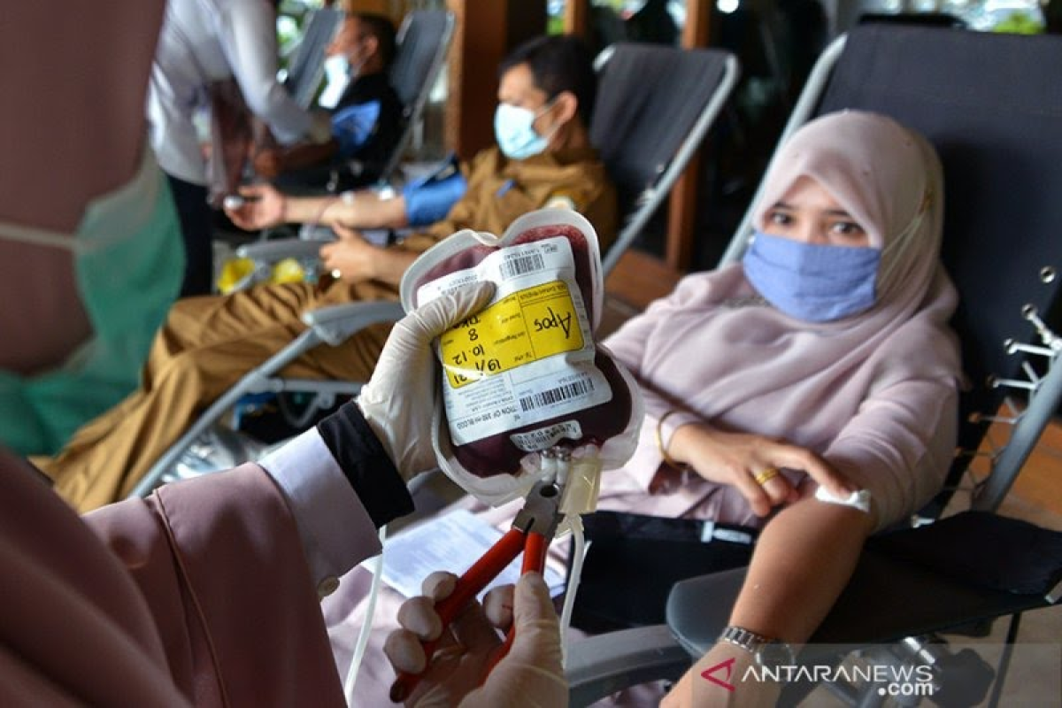 Terkait pengiriman 2.050 kantor darah, Polisi Tangerang  periksa sejumlah saksi