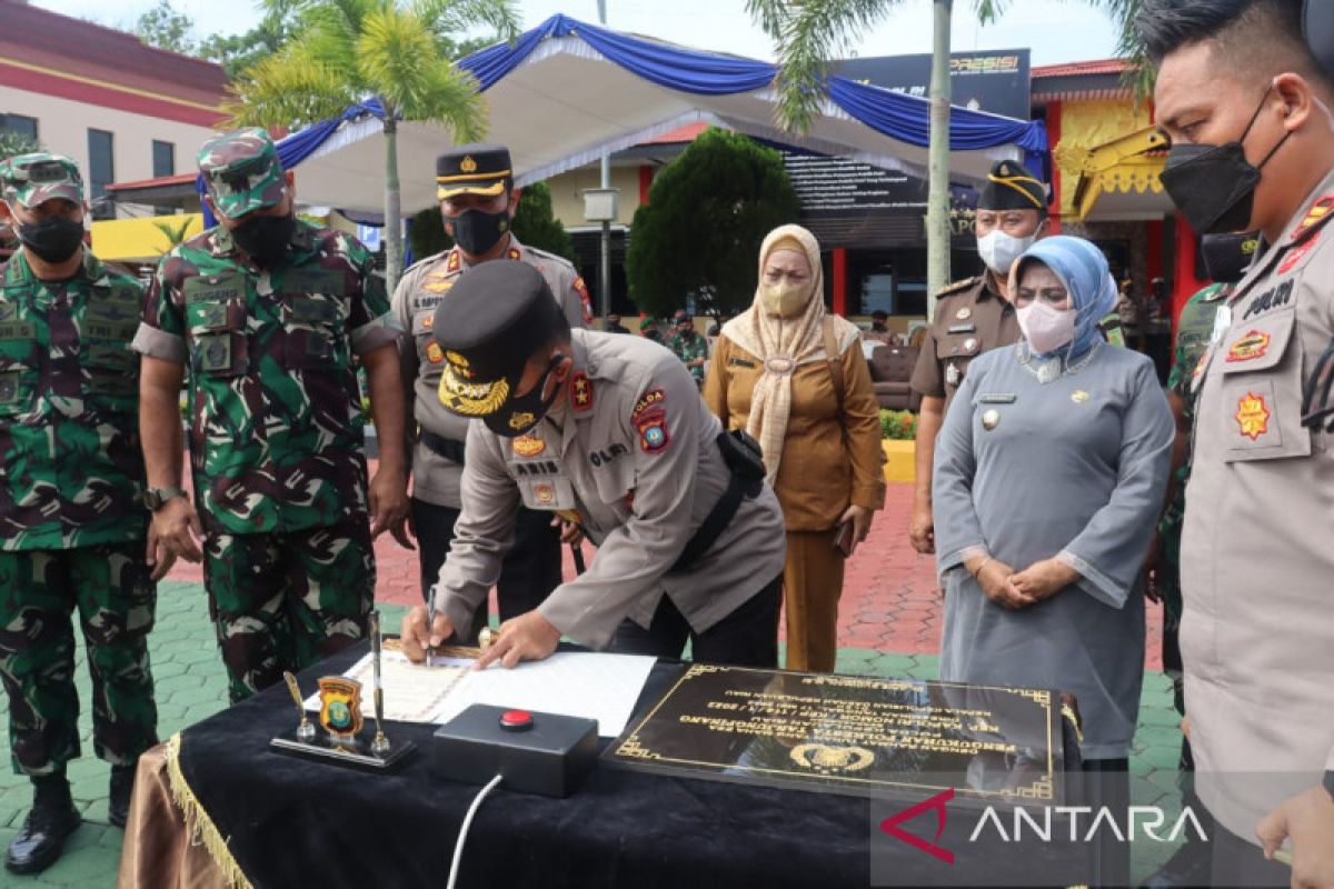 Polres Tanjungpinang dikukuhkan jadi Polresta