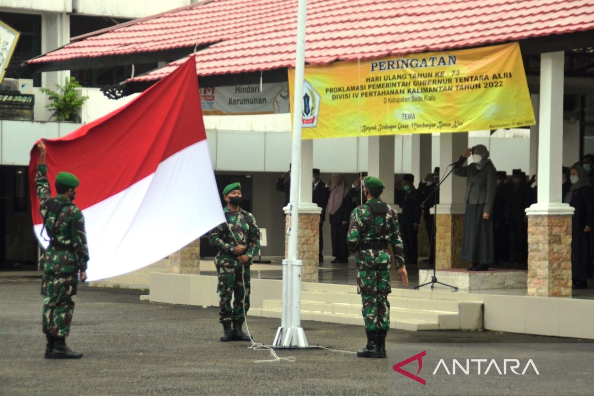 Pemkab Batola peringati HUT ke-73 Divisi ALRI Kalimantan