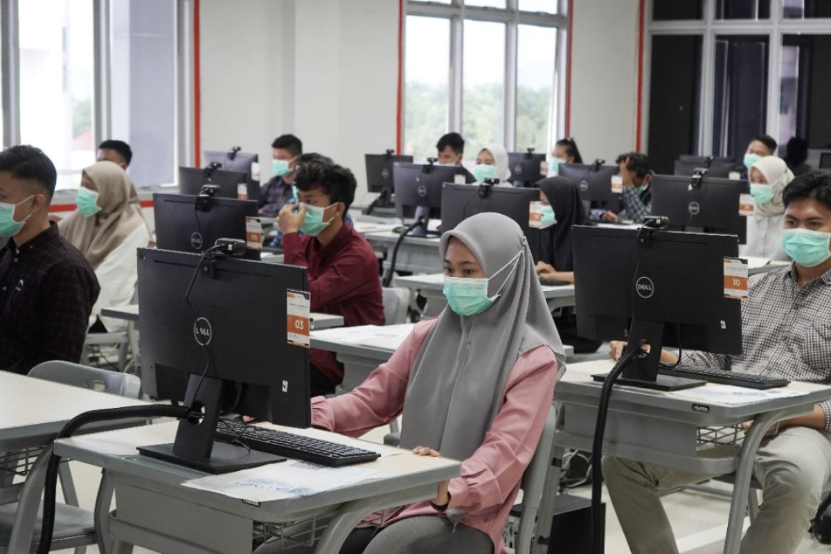 1.038 peserta ikuti UTBK SBMPTN ltera 2022 hari pertama