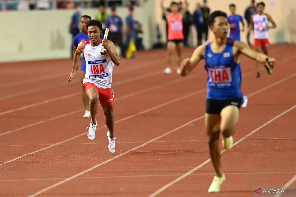 Muhammad Zohri bersiap menambah emas atletik dari nomor  100 meter