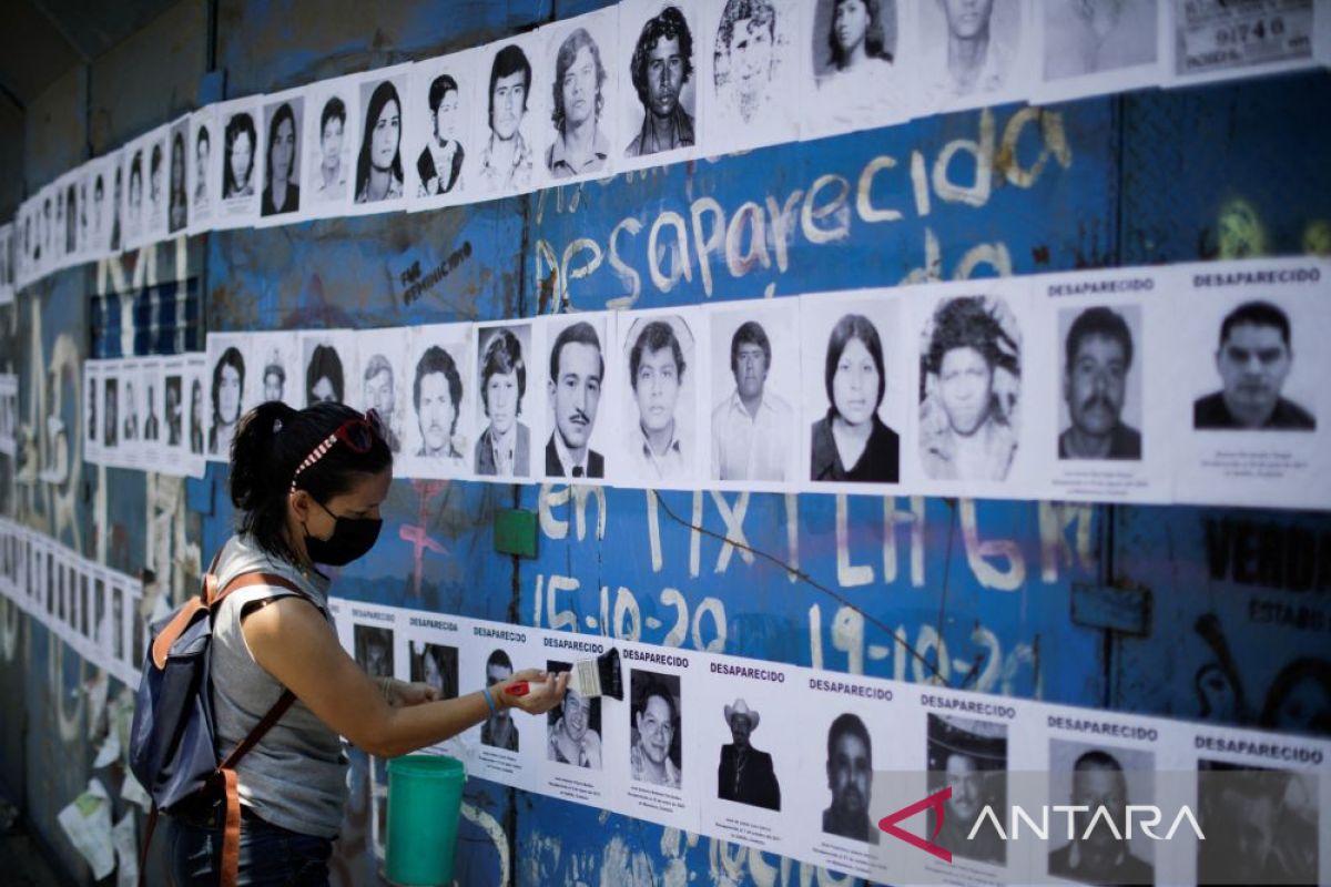 Jumlah orang hilang di Meksiko lebih 100 ribu dalam 2 tahun terakhir