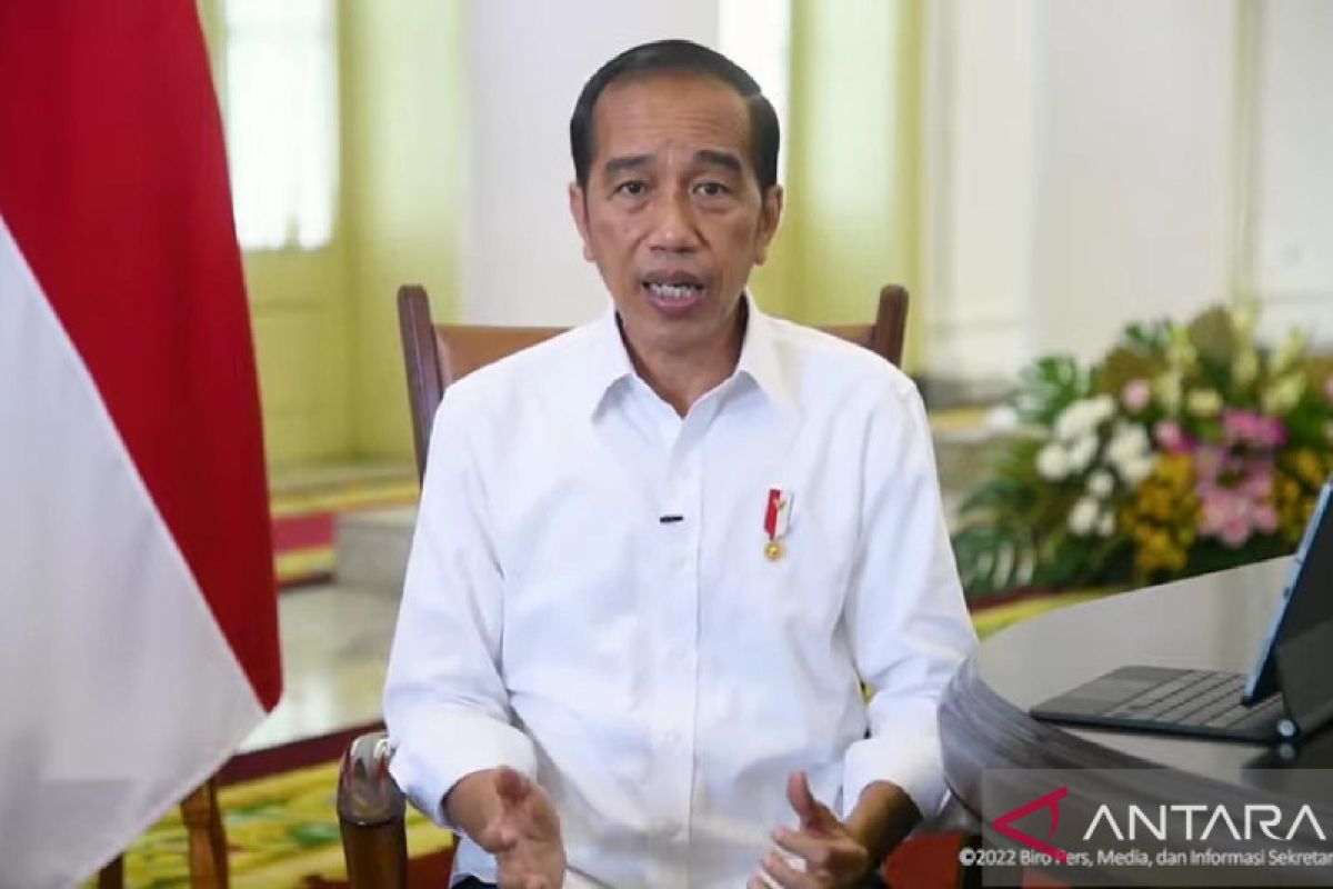 People allowed to take off masks in open spaces: President Jokowi