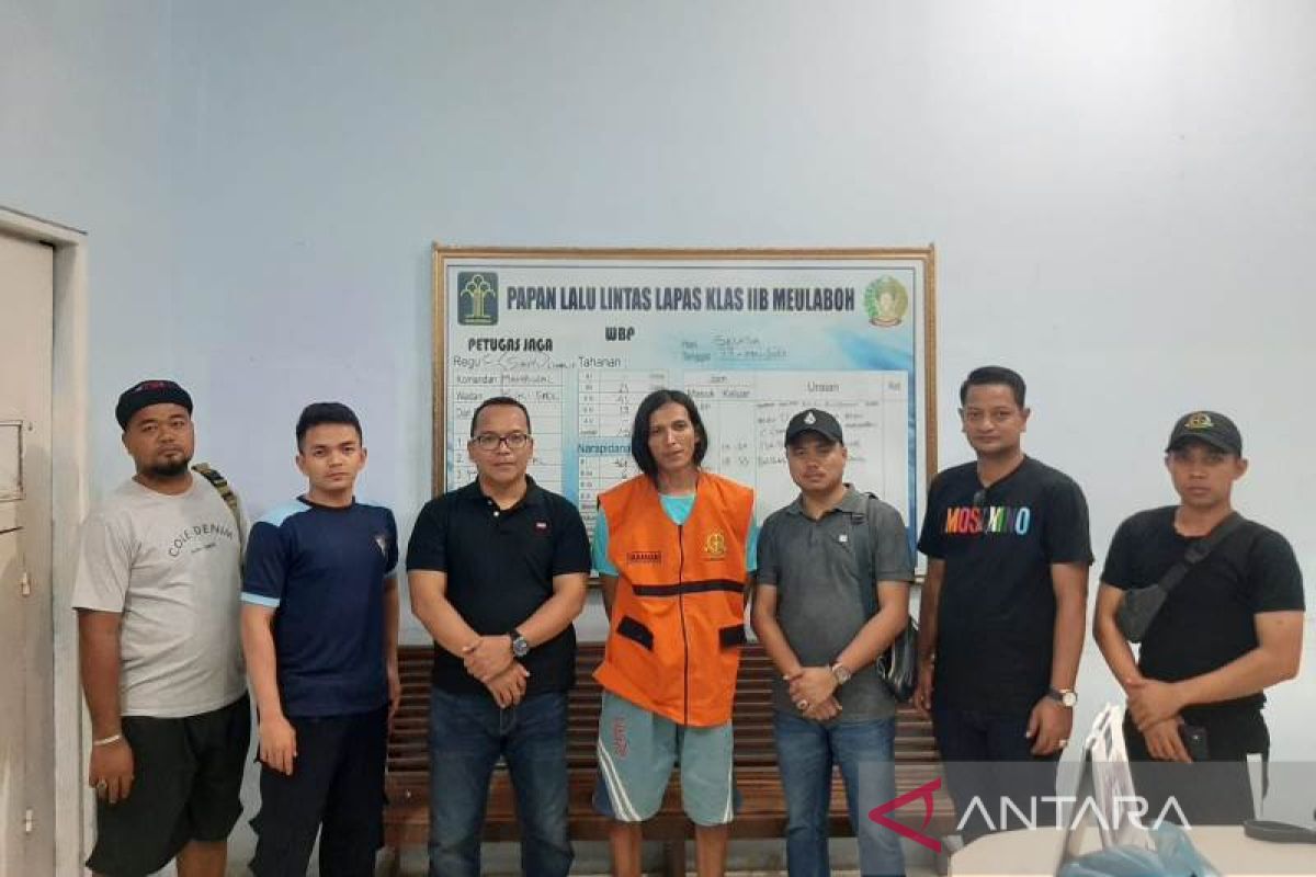 Lima tahun melarikan diri, Tim Tabur tangkap DPO terpidana perusakan hutan di Nagan Raya