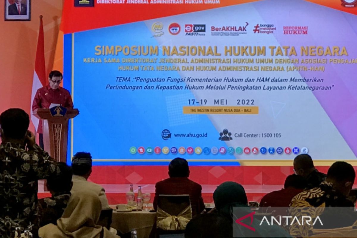 Menkumham targetkan revisi PP tentang kewarganegaraan rampung pada 2022 (video)