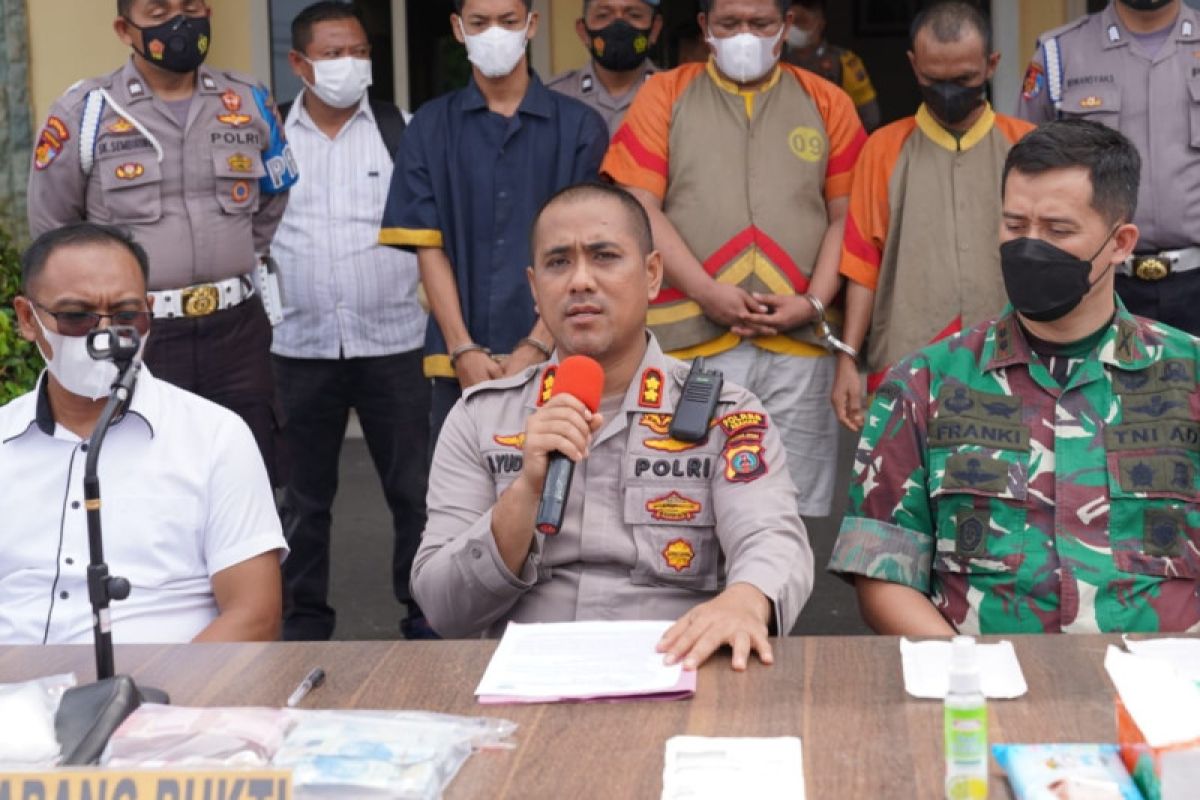 Polres Asahan gagalkan rencana edar satu kg sabu dan 380 pil ekstasi