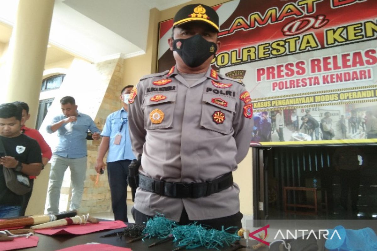 Polresta Kendari koordinasi ke Pemkot soal biaya korban katapel panah