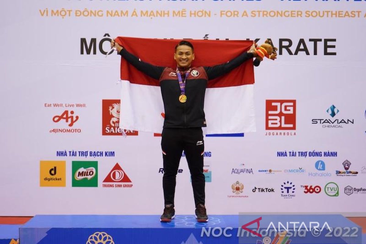 Karate Indonesia sumbang dua emas SEA Games Vietnam