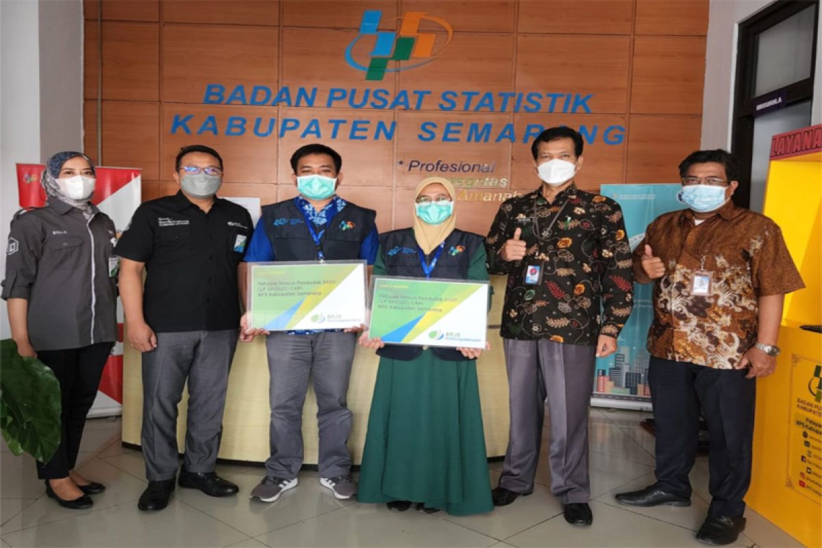 Petugas sensus penduduk BPS Kab Semarang terlindungi BPJAMSOSTEK
