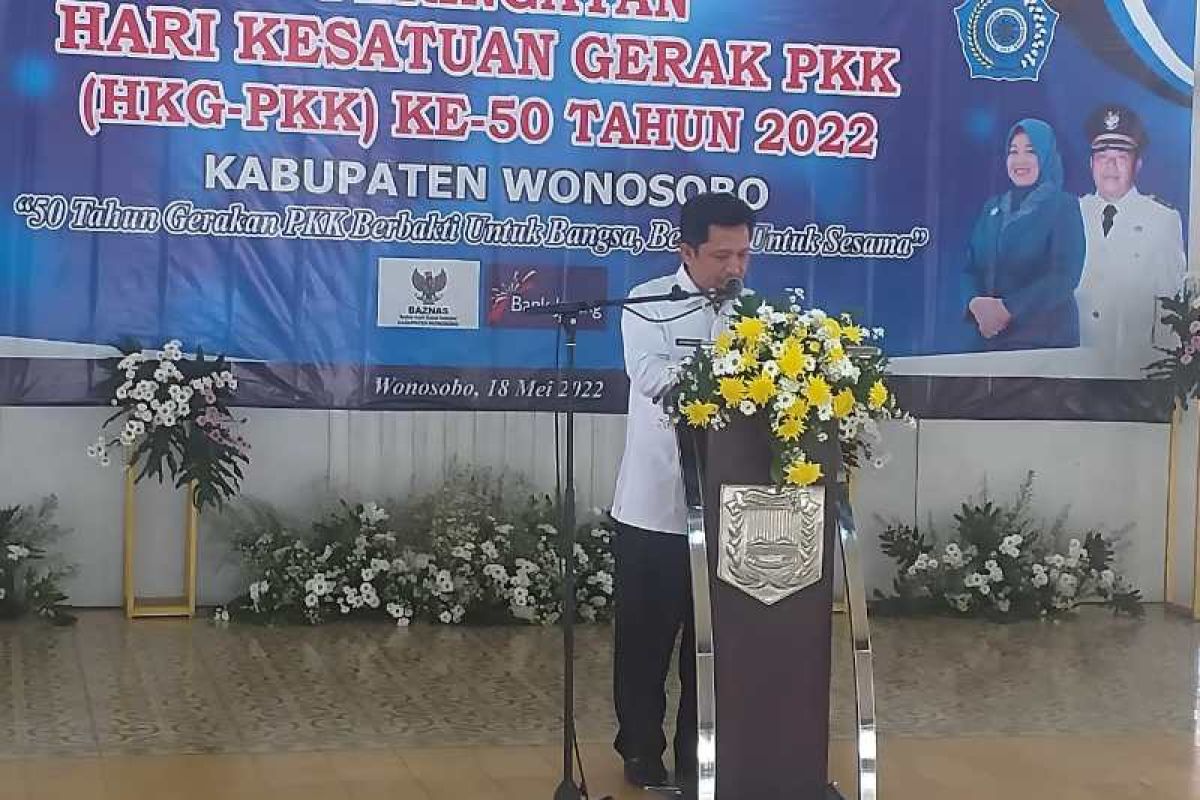 Bupati Wonosobo: TP PKK jadi pionir pemberdayaan keluarga berkualitas