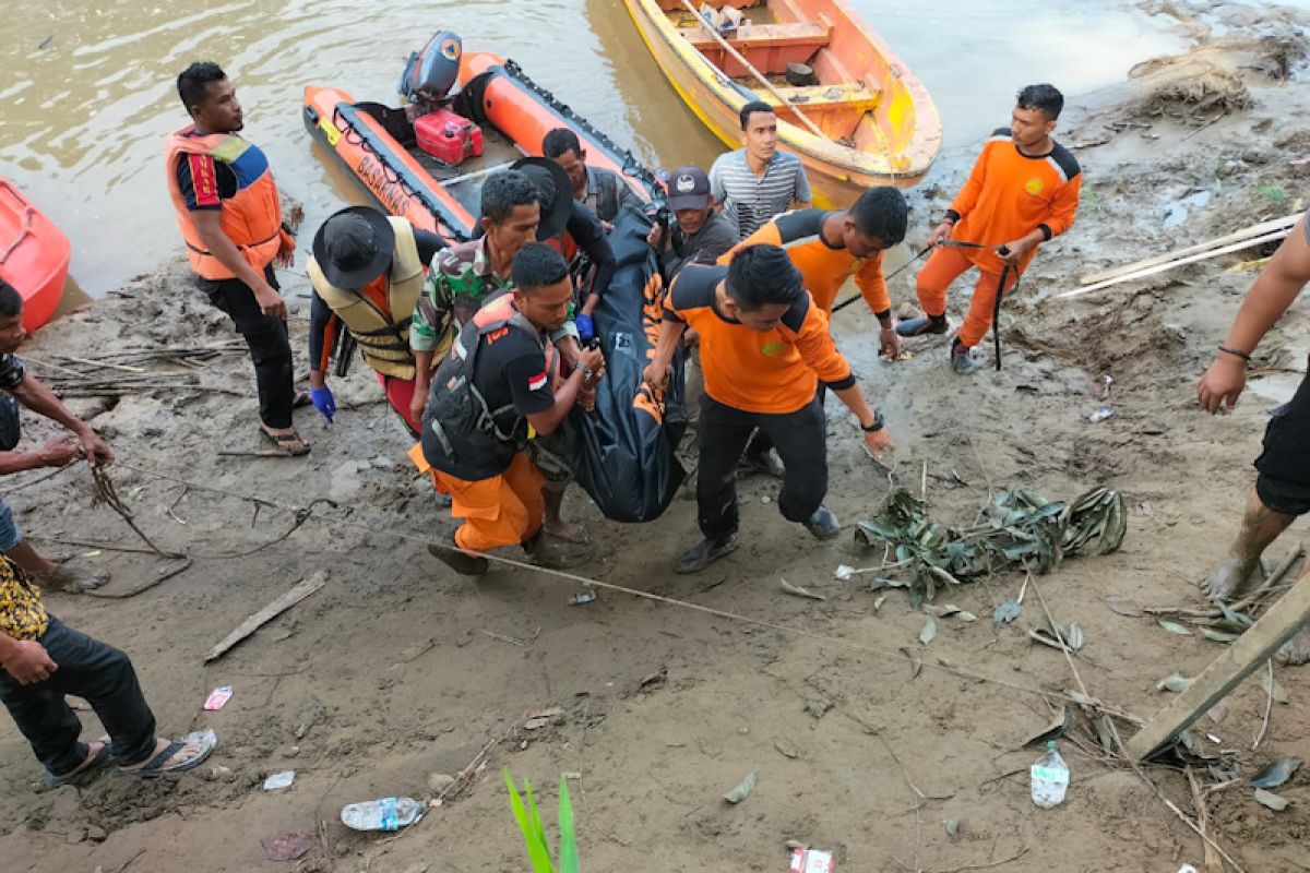 Remaja tenggelam di Sungai Arakundo ditemukan meninggal dunia