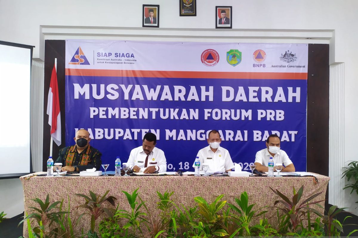 Kurangi risiko bencana, Forum PRB Manggarai Barat dibentuk BPBD NTT