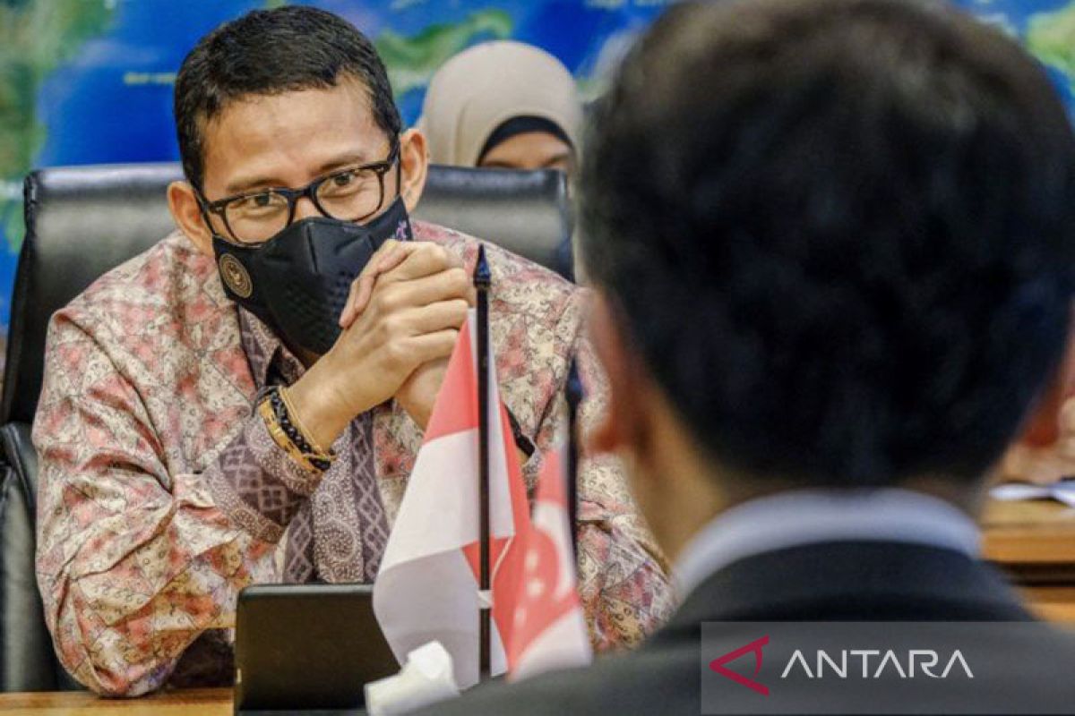 Sandiaga ajak Singapura kolaborasi pariwisata dan ekonomi kreatif