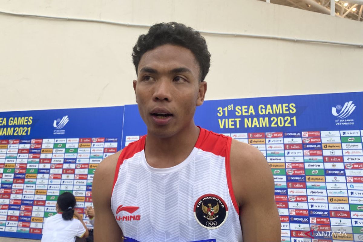 Sprinter Indonesia Zohri gagal raih medali nomor 100m SEA Games 2021