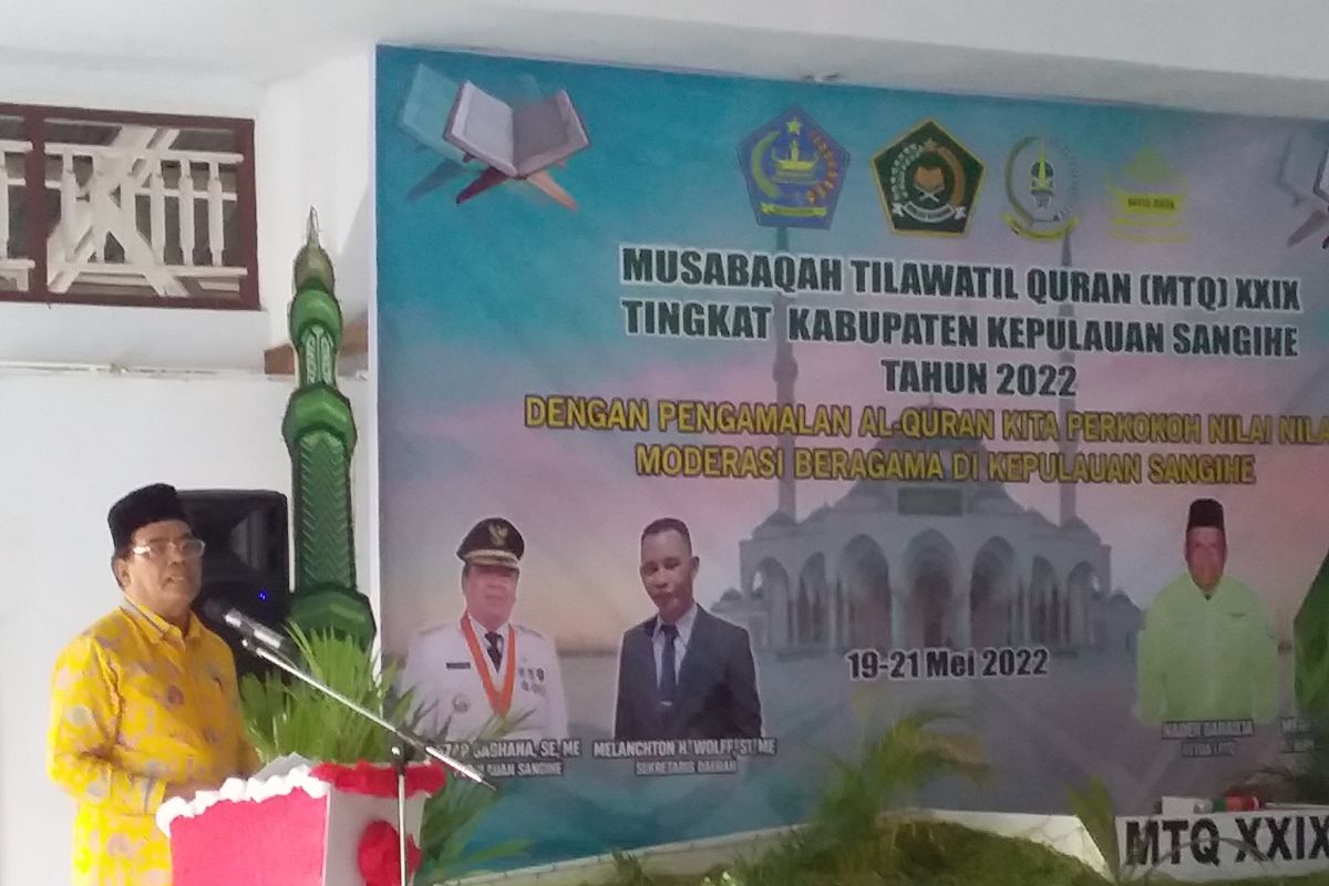 Bupati Sangihe: Ibadah dapat mempengaruhi mental menjadi lebih baik