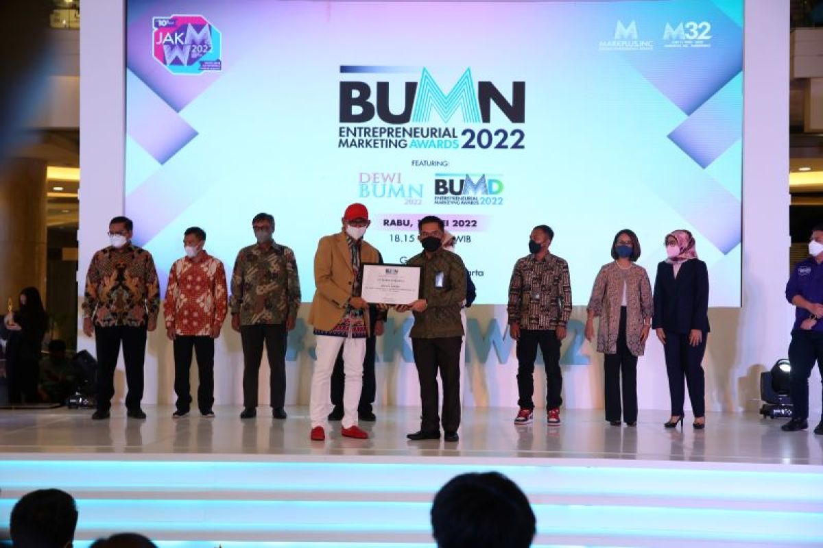 TASPEN raih Bronze Winner di BUMN Entrepreneurial Marketing Award 2022