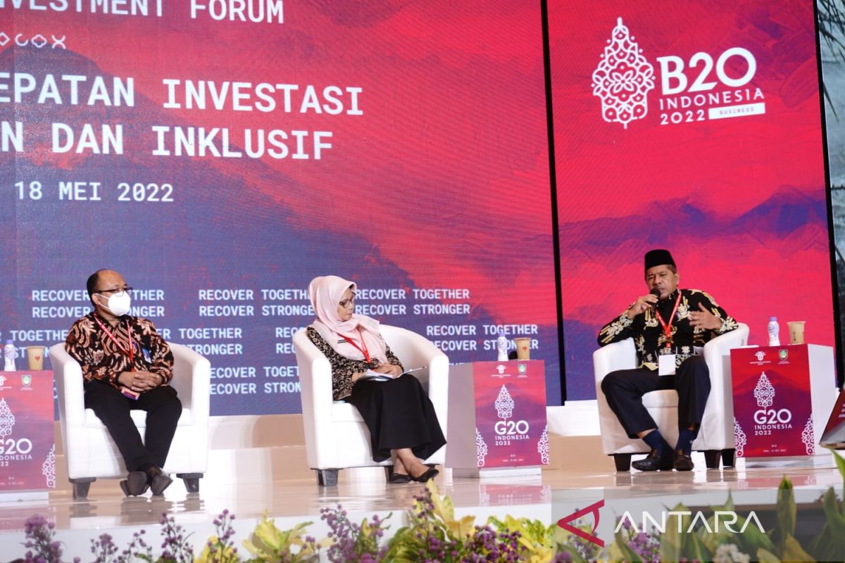 Jadi pembicara di Forum Investasi menuju Presidensi G20, ini paparan Alfedri