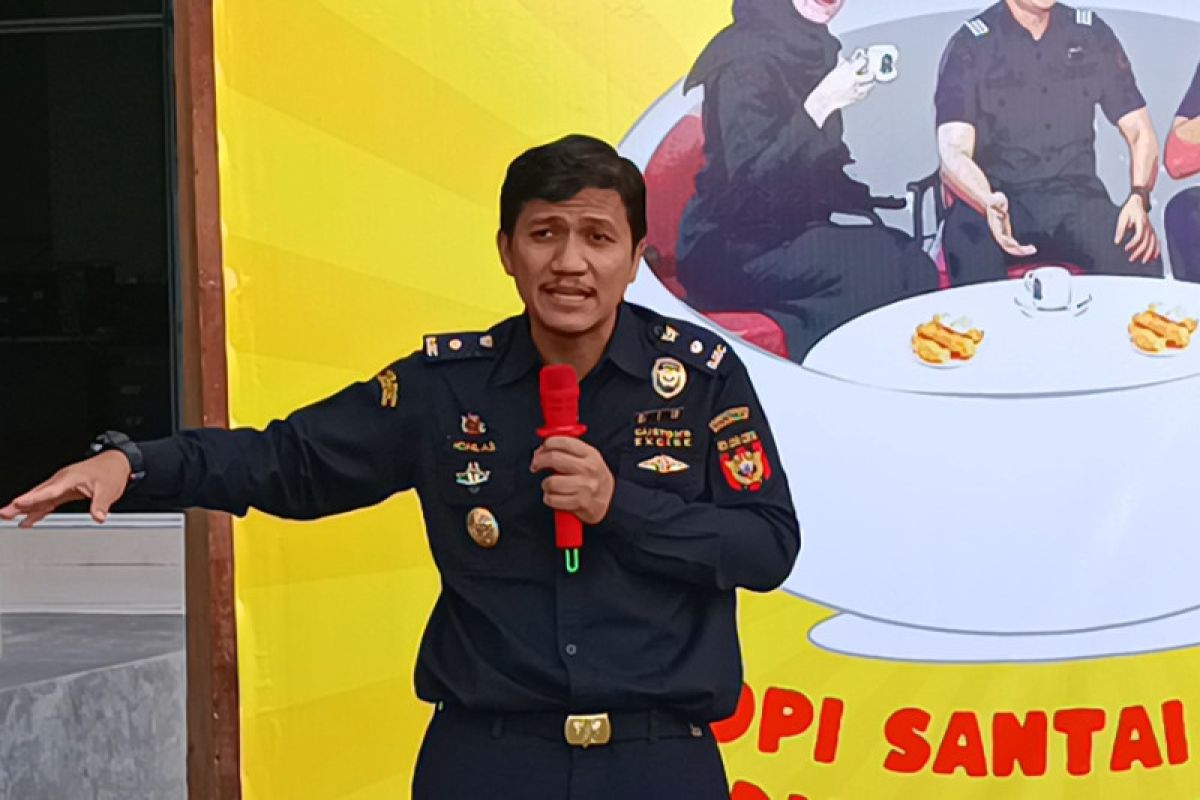 Reaslisasi penerimaan Bea Cukai Sumbagbar 2021 Rp4,93 triliun