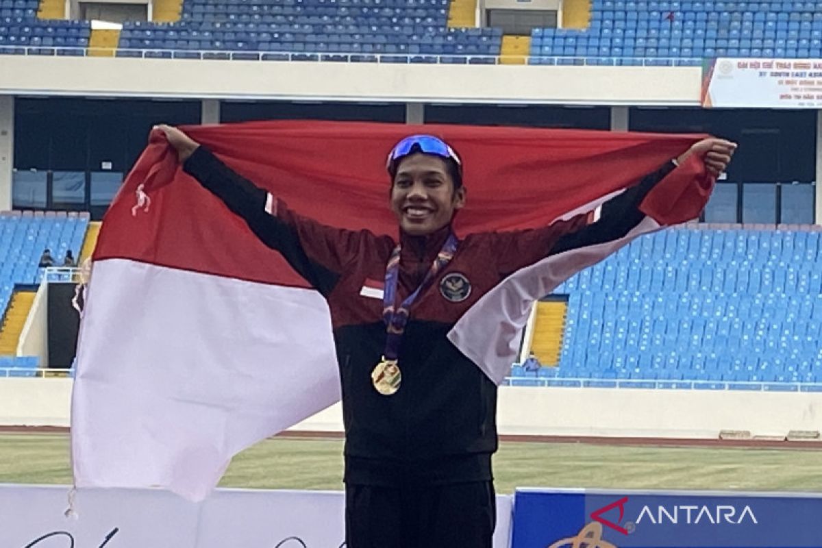 Sabet emas di SEA Games Vietnam, Odekta persembahkan kemenangan untuk keluarga