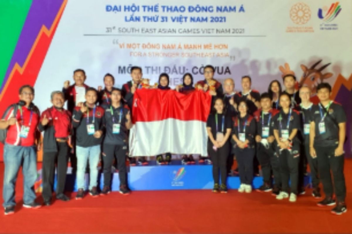 Tim catur rapid putri Indonesia pastikan raih emas SEA Games 2021