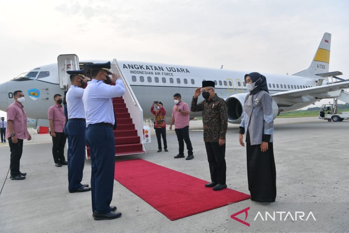 Wapres Ma'ruf Amin kunjungan kerja ke kawasan industri Konawe Utara