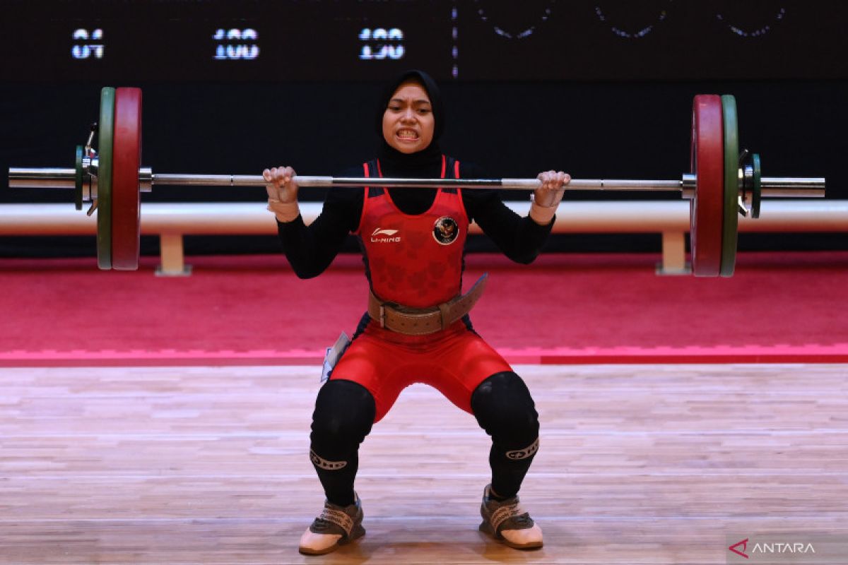 Lifter Nafisatul berpeluang emas Indonesia Kejuaraan Asia Angkat Besi 2022