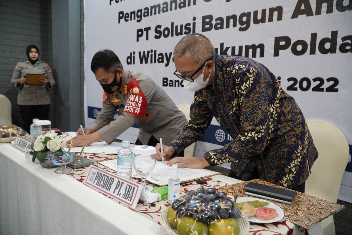 PT SBA-Polda Aceh tandatangani MoU pengamanan objek vital nasional