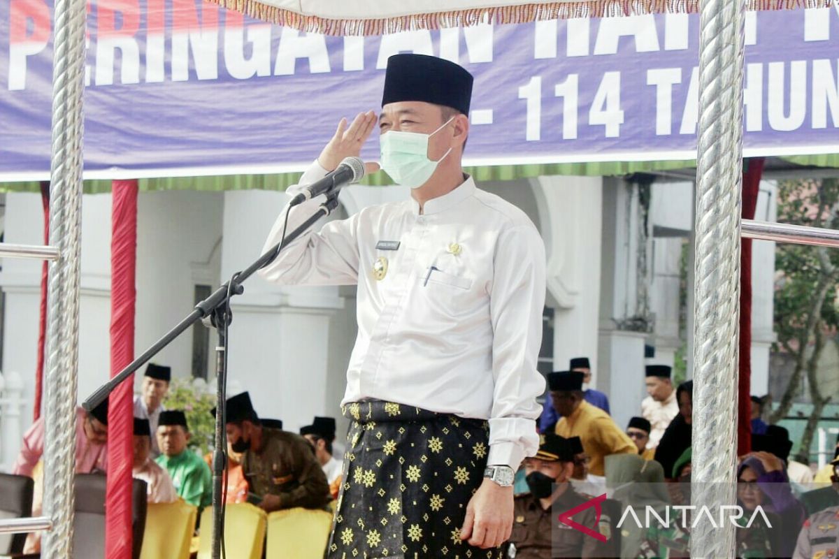 Momen Harkitnas, Bupati Rohil ajak seluruh elemen bersatu bangun daerah