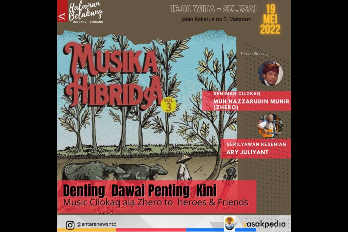 Saat musik tradisional Suku Sasak Cilokaq sekarat