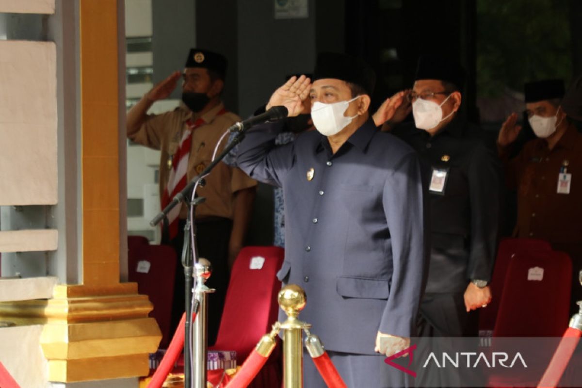 Wabup pimpin upacara Harkitnas dan Proklamasi Gubernur Tentara ALRI