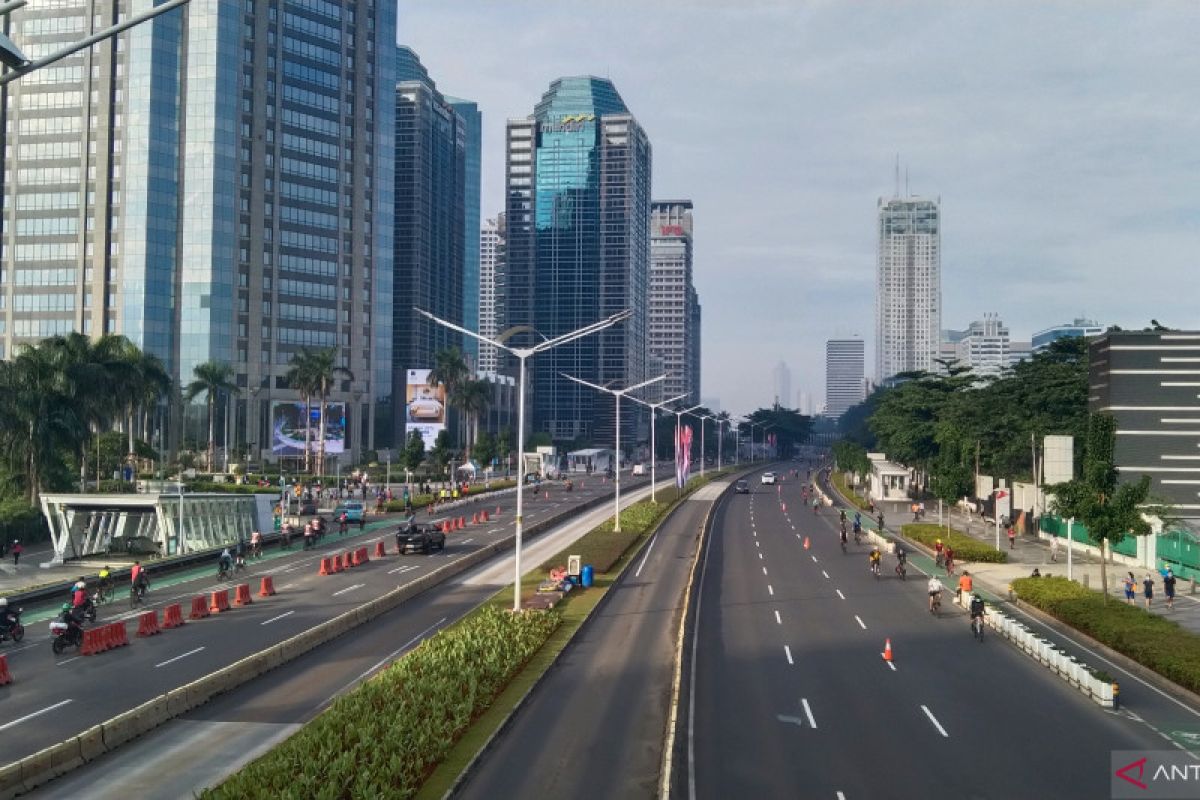 Car-free day activities to resume in Jakarta