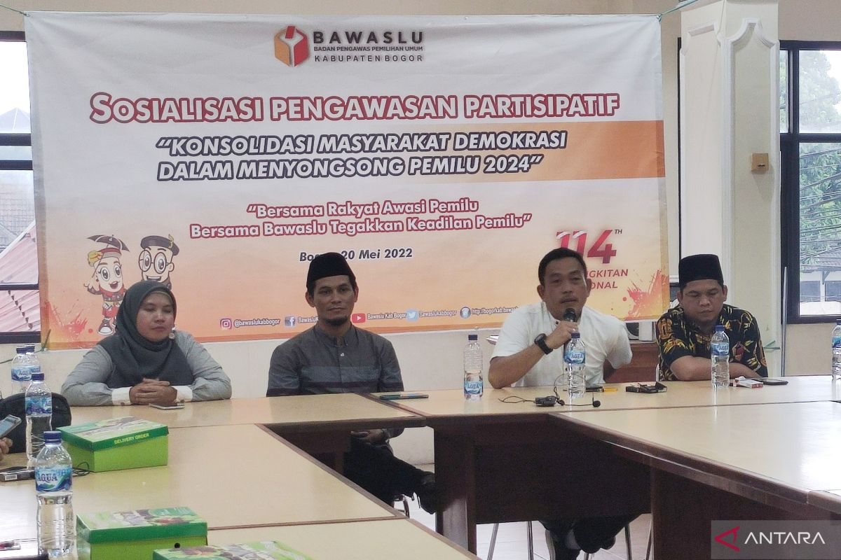 Bawaslu Bogor harap partisipasi warga pada Pemliu 2024 lebih dari hadir ke TPS