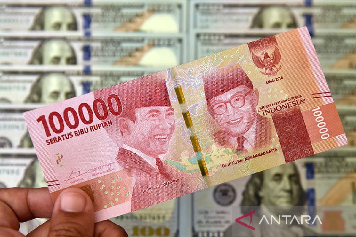 Nilai tukar Rupiah terhadap dolar AS melemah