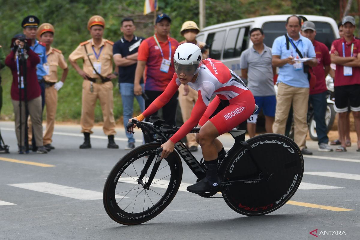 kejar poin Olimpiade Paris 2024, tiga pesepeda Indonesia ke Kolombia