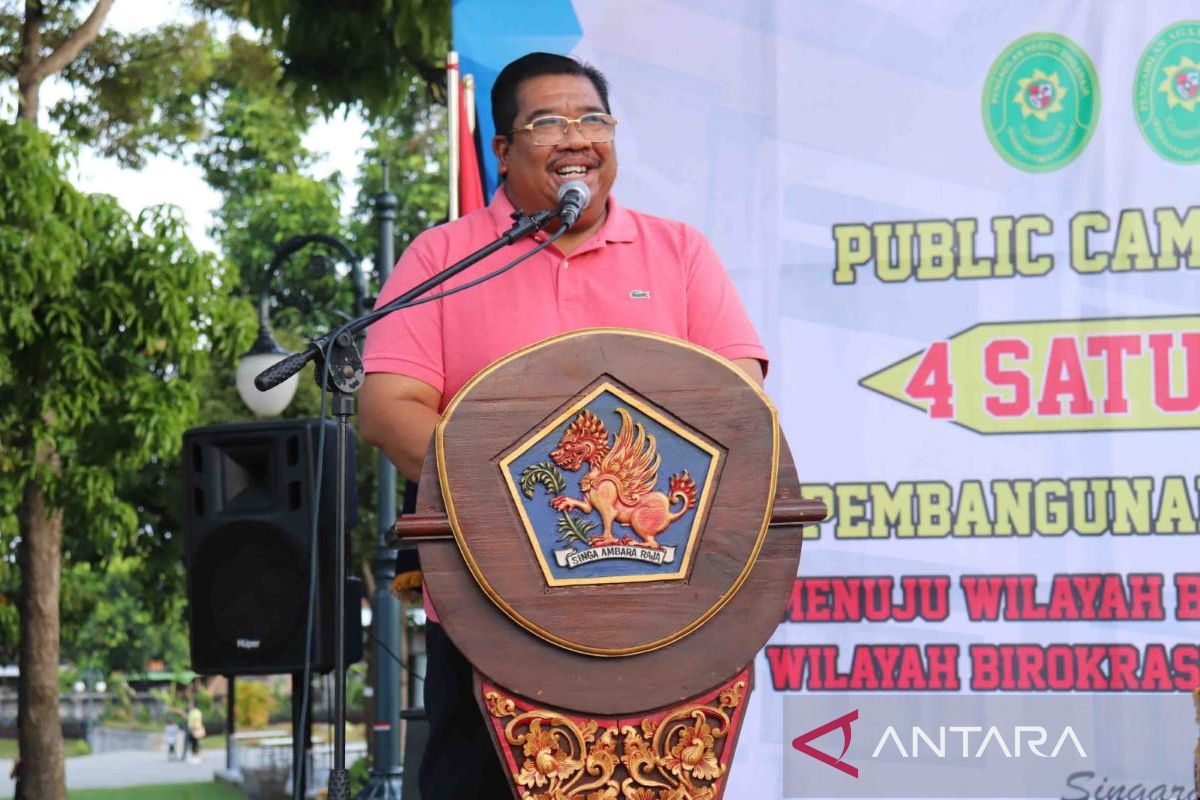 Bupati Buleleng dukung empat satuan kerja wujudkan zona integritas