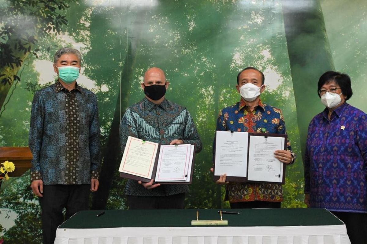 Indonesia-US MoU to support forestry, land use net sink 2030