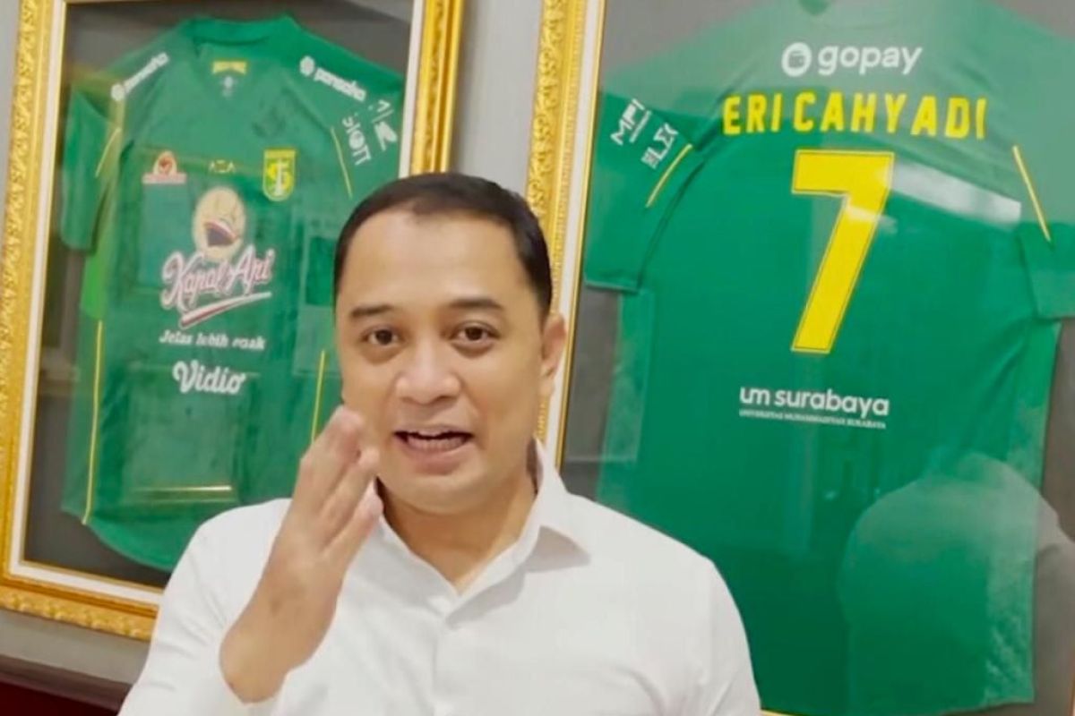 Eri Cahyadi dan Gibran akan main satu tim lawan legenda Persebaya