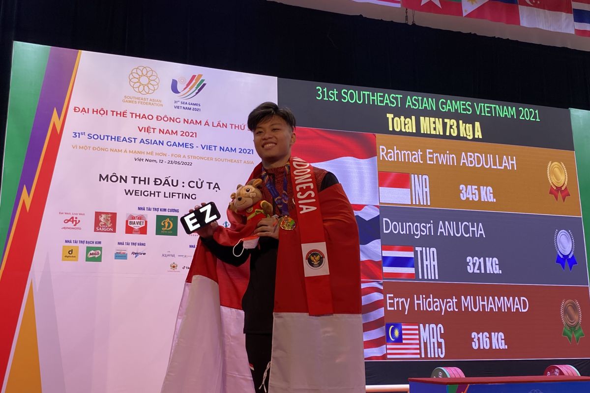 SEA Games 2021: Kifter Rahmat Erwin Abdullah pertahankan medali emas