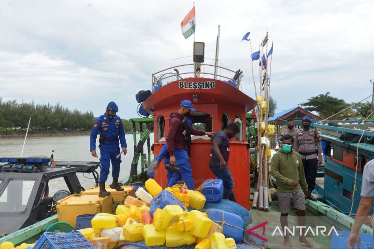 Warga India penangkap ikan ilegal meninggal dunia di Aceh